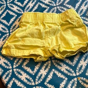 Carter's Yellow Kids Shorts